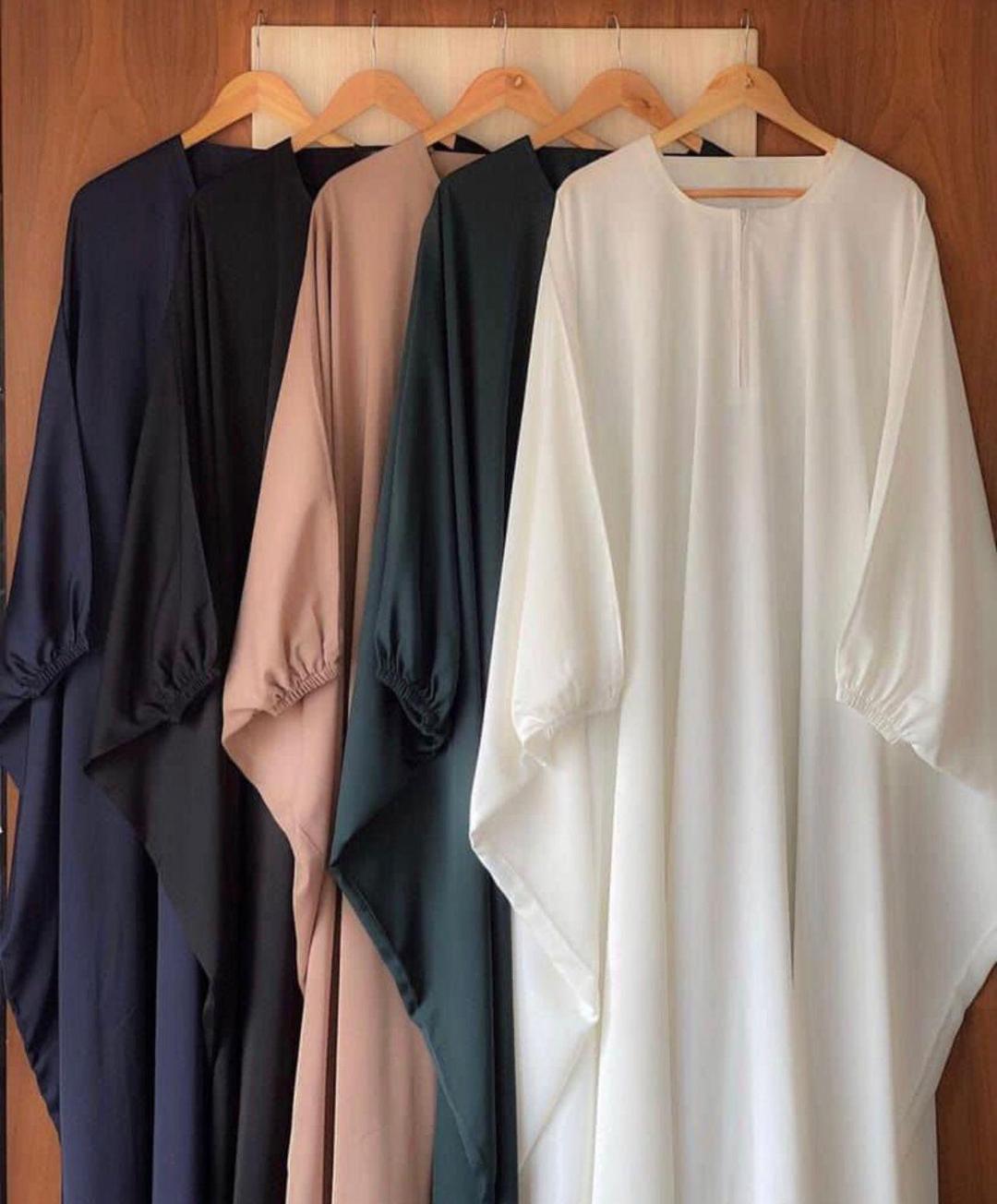 Georgette butterfly 🦋 Full Abaya 1 Pcs